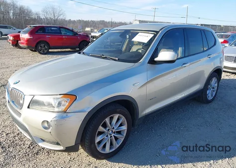 2014 BMW X3 xDrive28I z USA, uszkodzony, nr VIN 5UXWX9C51E0D39408